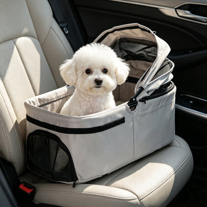 Foldable 2-in-1 Pet Stroller & Detachable Carrier - 15 kg Capacity
