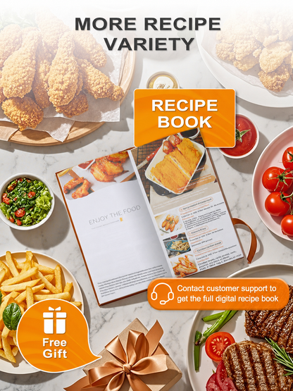 7L 2100W Air Fryer with 8 Automatic Programs