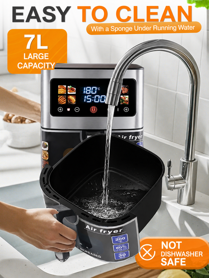 7L 2100W Air Fryer with 8 Automatic Programs
