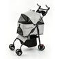 Foldable 2-in-1 Pet Stroller & Detachable Carrier - 15 kg Capacity